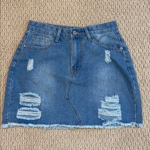 JEAN SKIRT